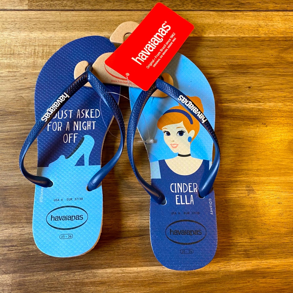 Disney Havaianas Cinderella Flip Flops